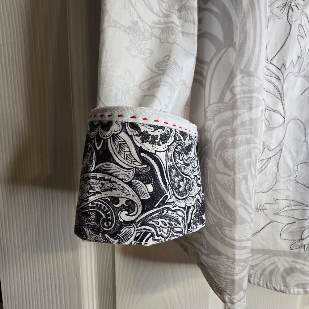Robert Graham Grenashe Pinot Noir Long Sleeve Shirt Large Button Up - Picture 3 of 6